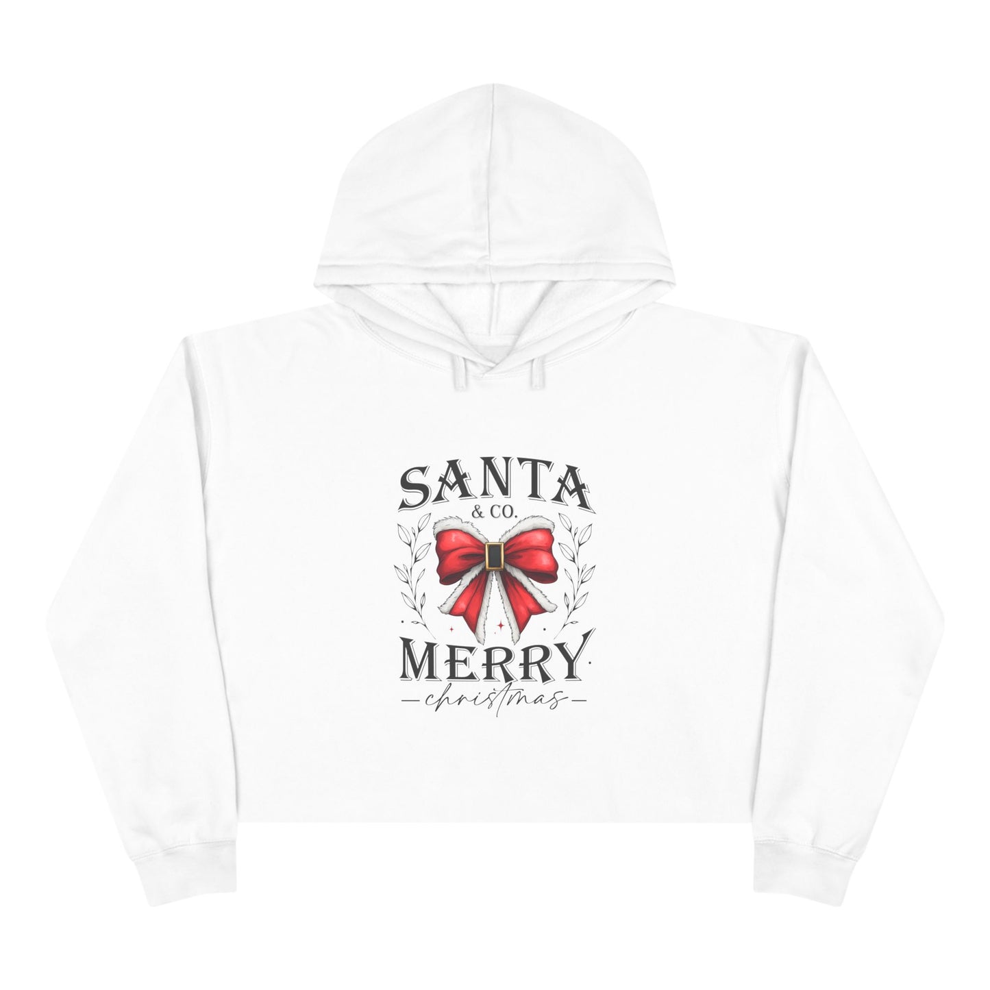 Santa & Co. Crop Hoodie