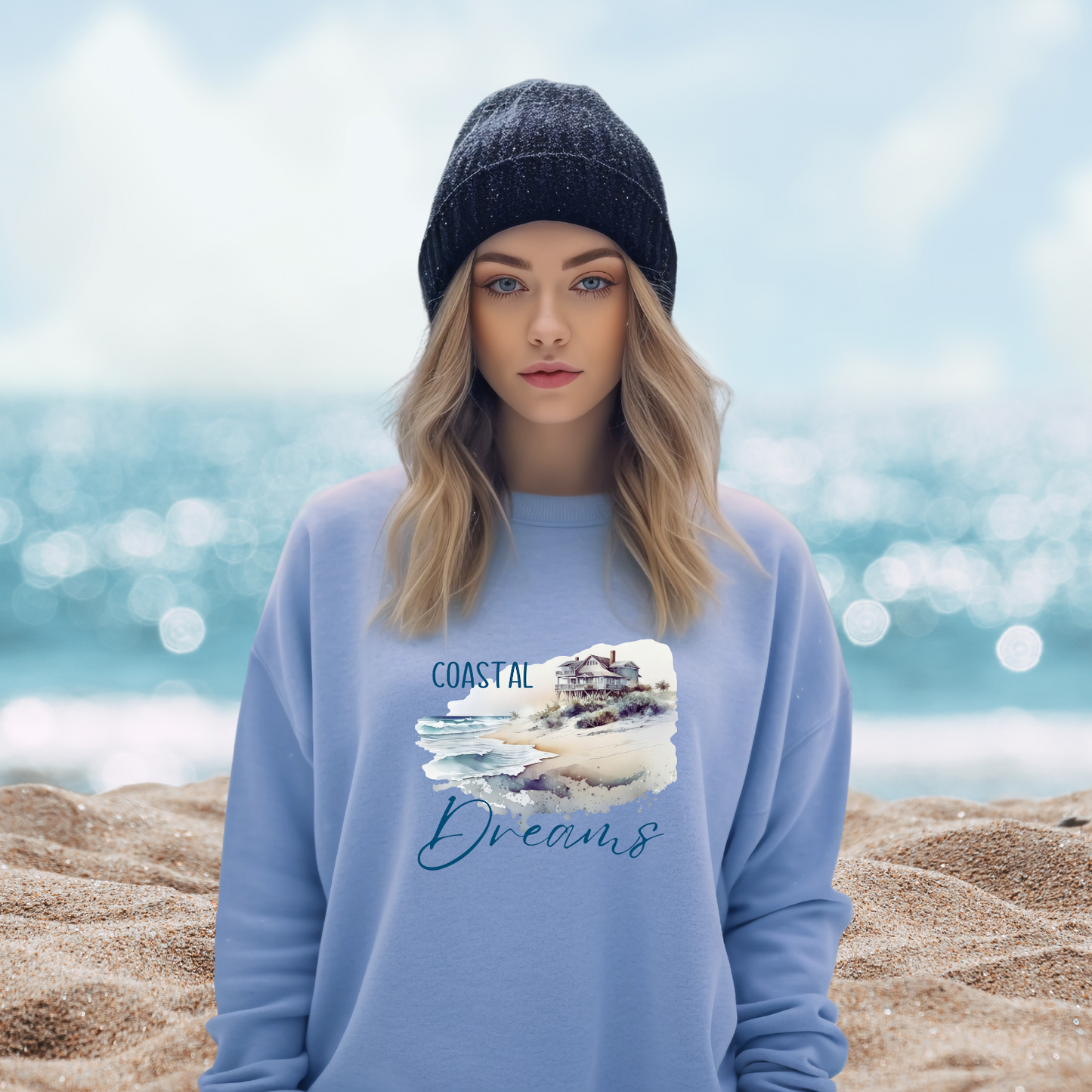 Coastal Dreams Crewneck Sweatshirt