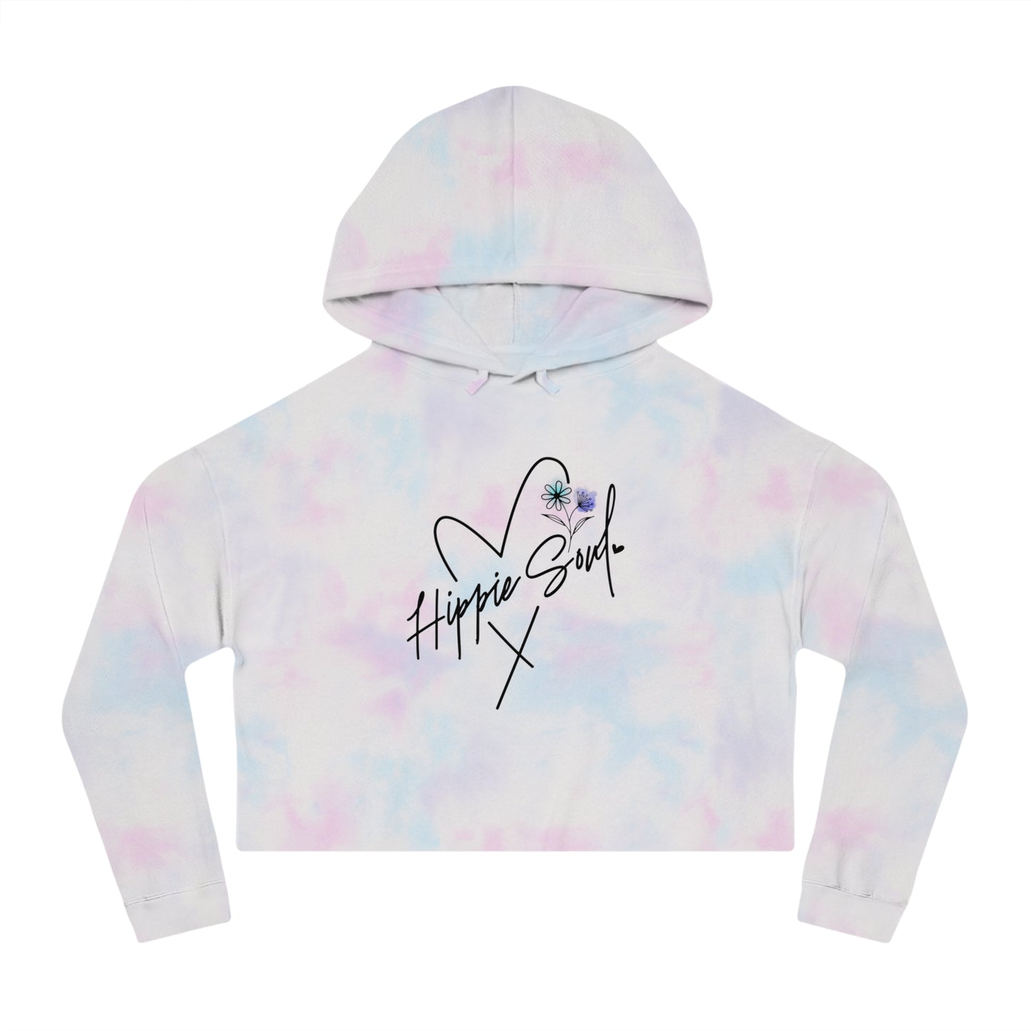 Hippie Soul Crop Hoodie