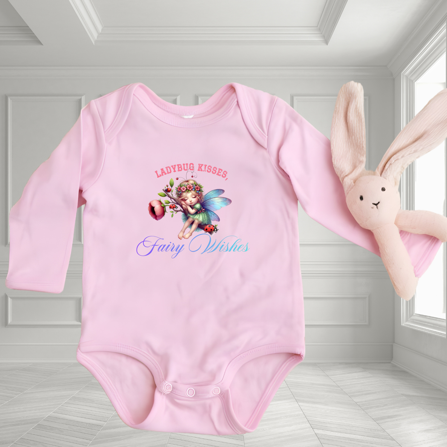Fairy Wishes Infant Long Sleeve Onesie