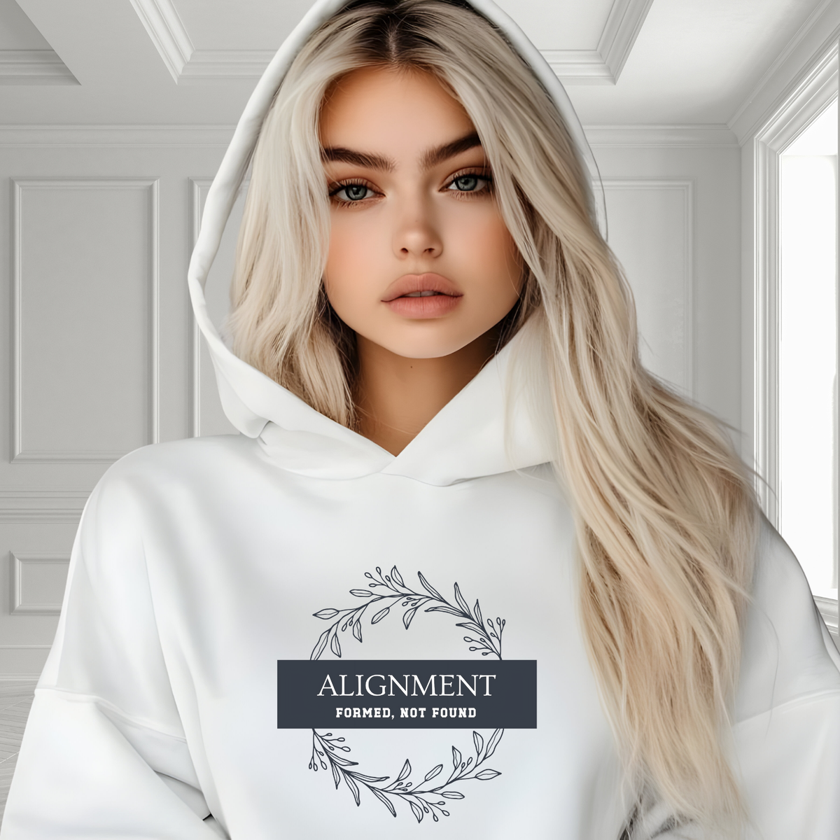 Alignment -Formed, Not Found Crop Hoodie