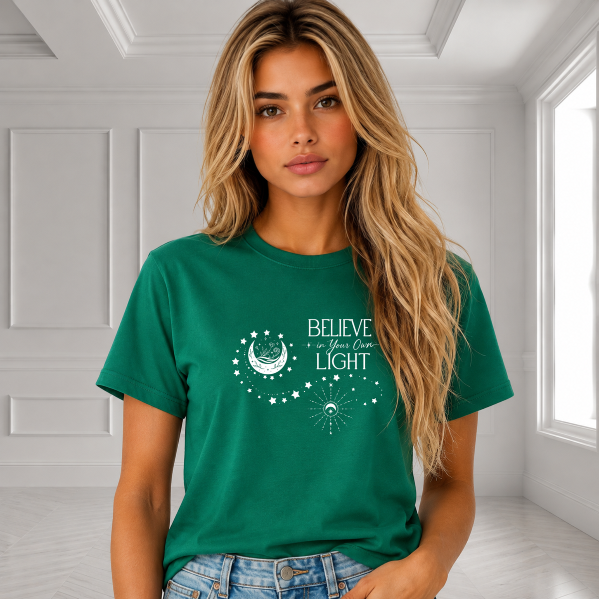 Believe In Your Own Light T‑Shirt