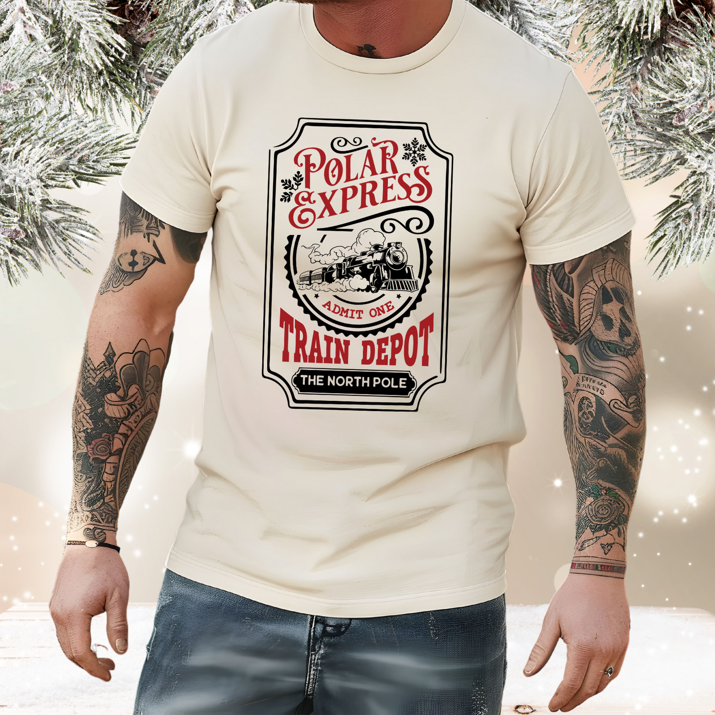 Polar Express Train Depot T‑Shirt