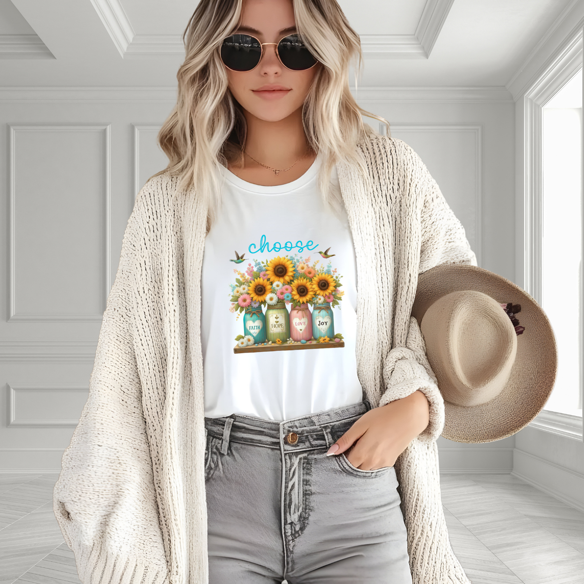 Choose Faith, Hope, Love, Joy T-Shirt