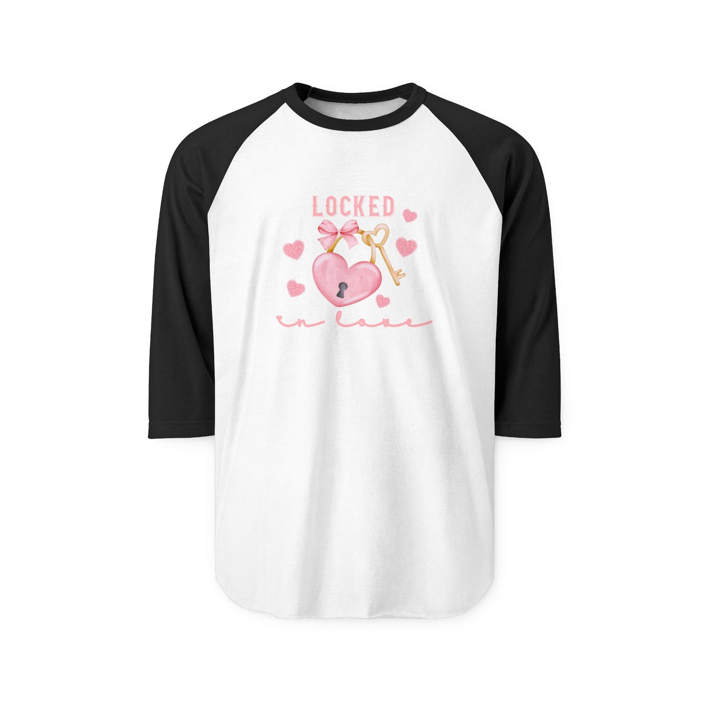 Locked in Love Baseball Tee