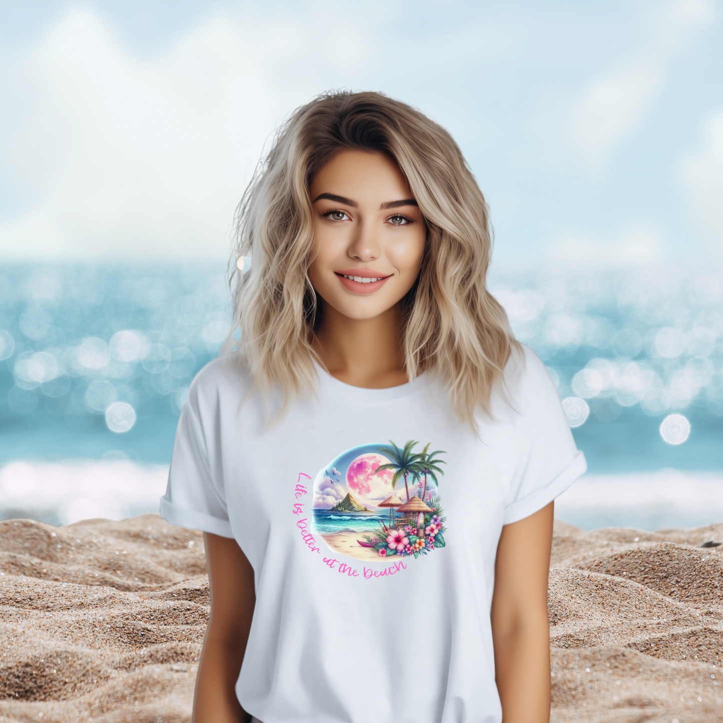 Life is Better at the Beach T-Shirt