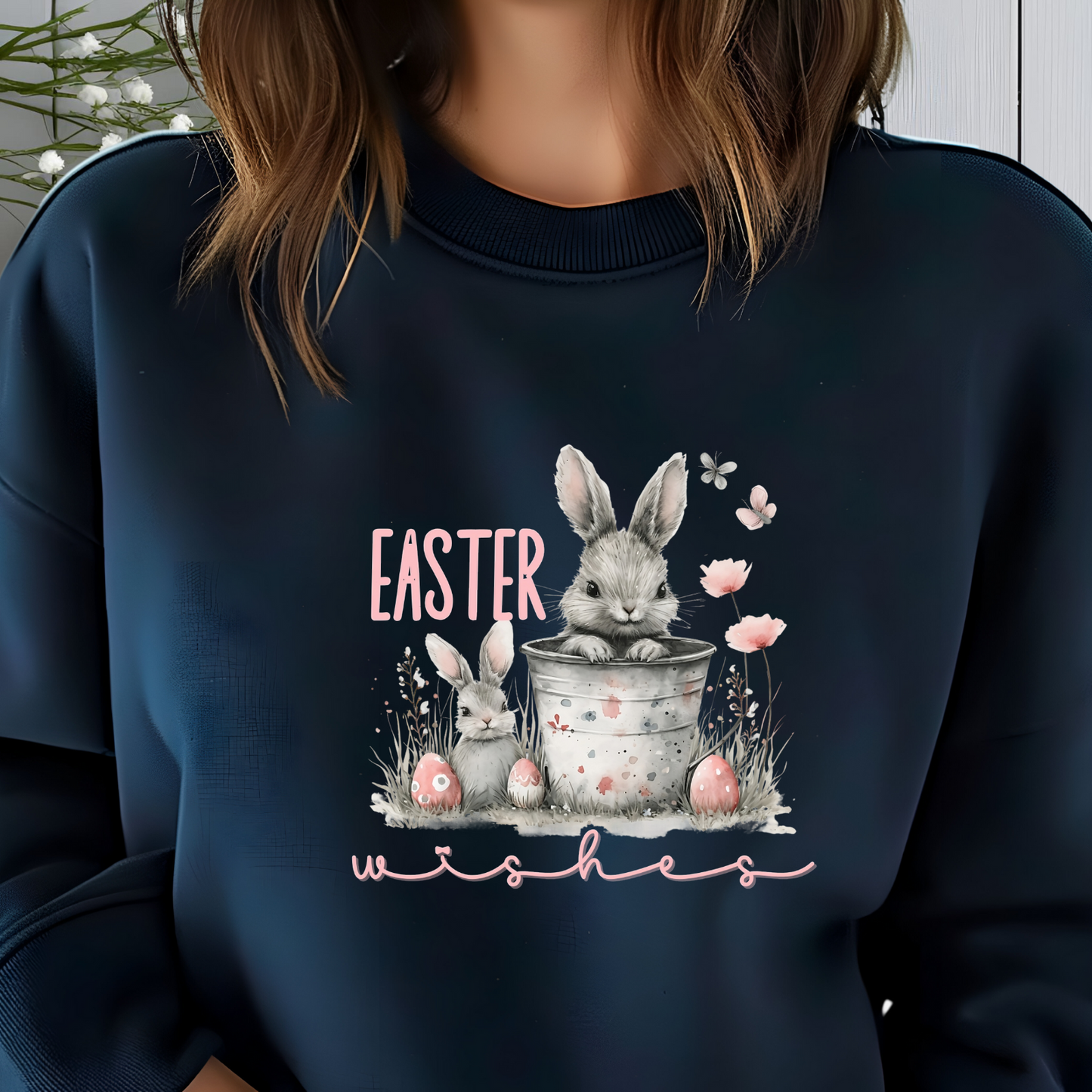Easter Wishes Crewneck Sweatshirt