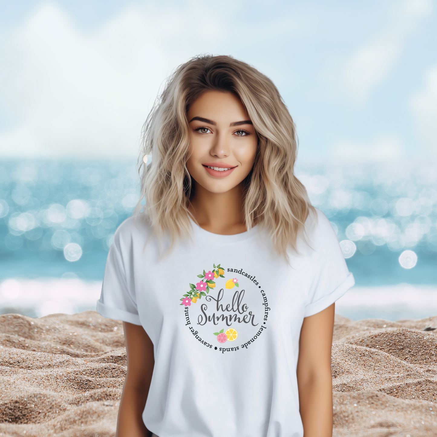 Hello Summer Lemons T-Shirt