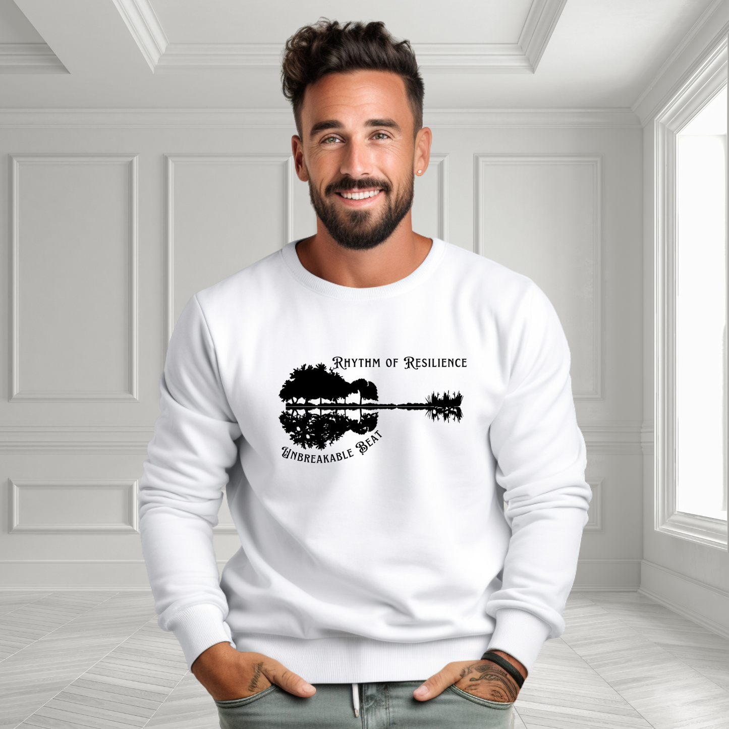 Rhythm Of Resilience Crewneck Sweatshirt