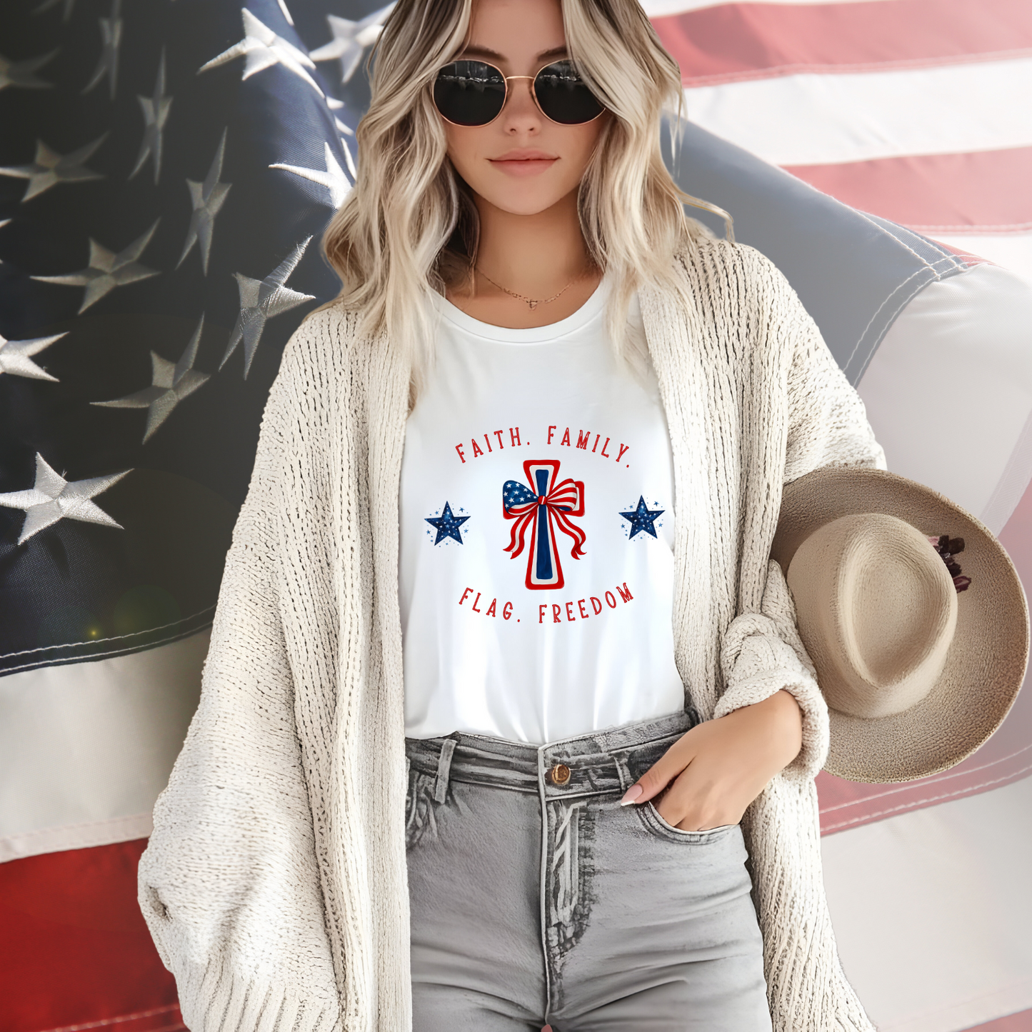 Faith Family Freedom T-Shirt