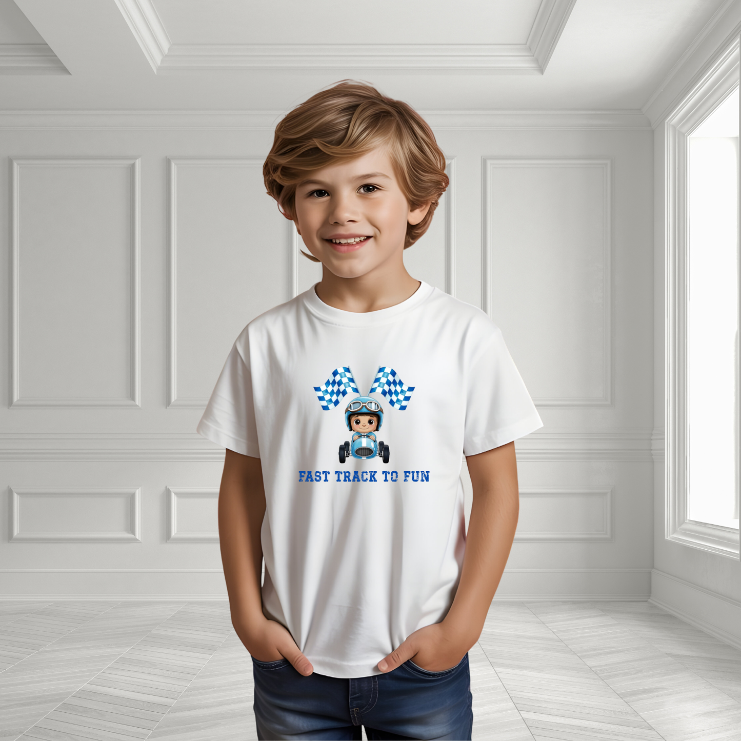 Fast Track To Fun Kid’s T-Shirt