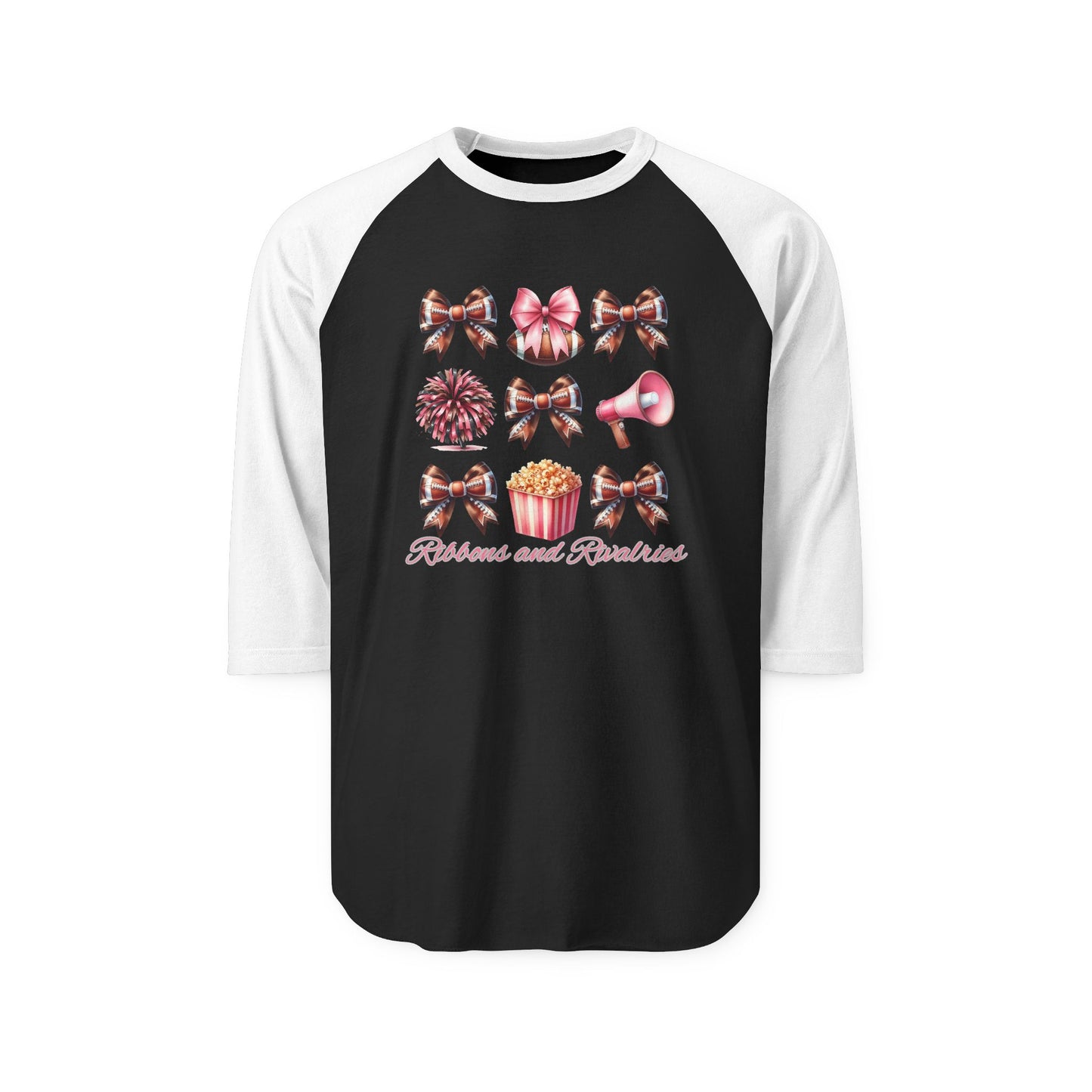 Ribbons & Rivalries Baseball Tee