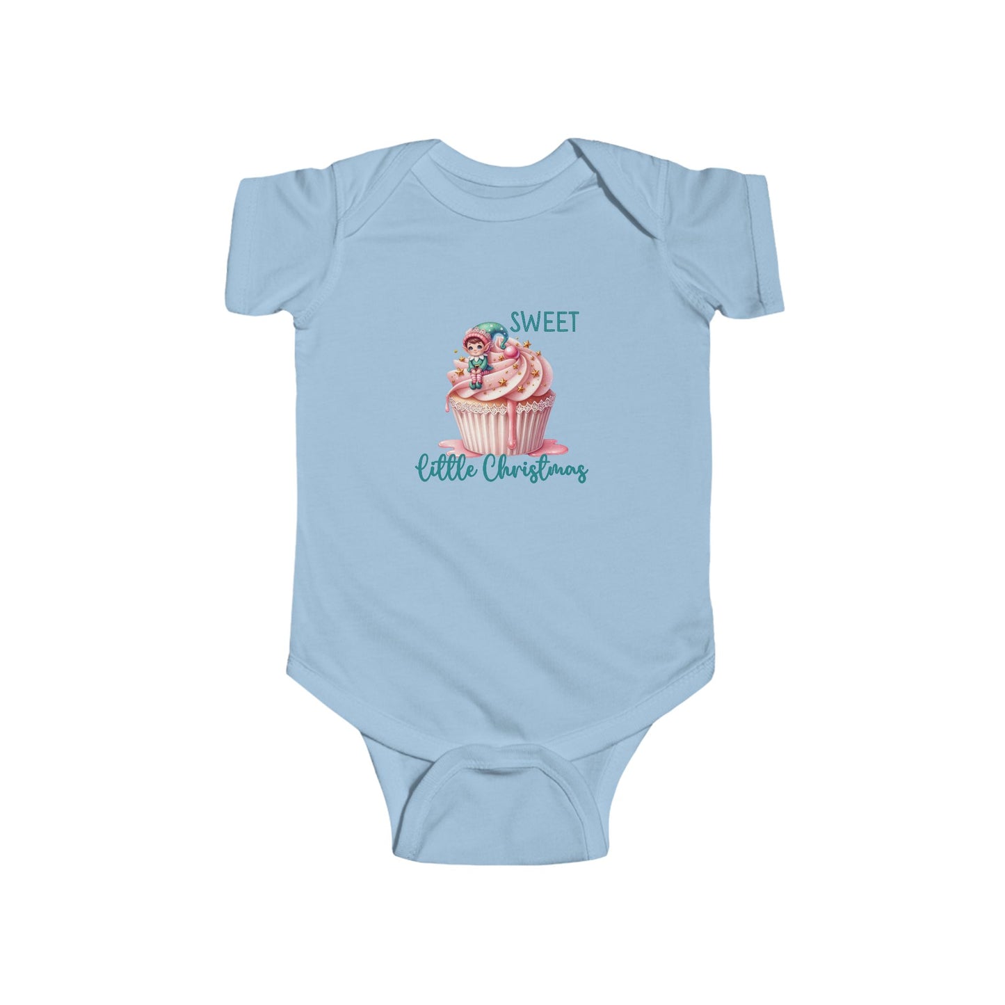 Sweet Little Christmas Infant Short Sleeve Onesie