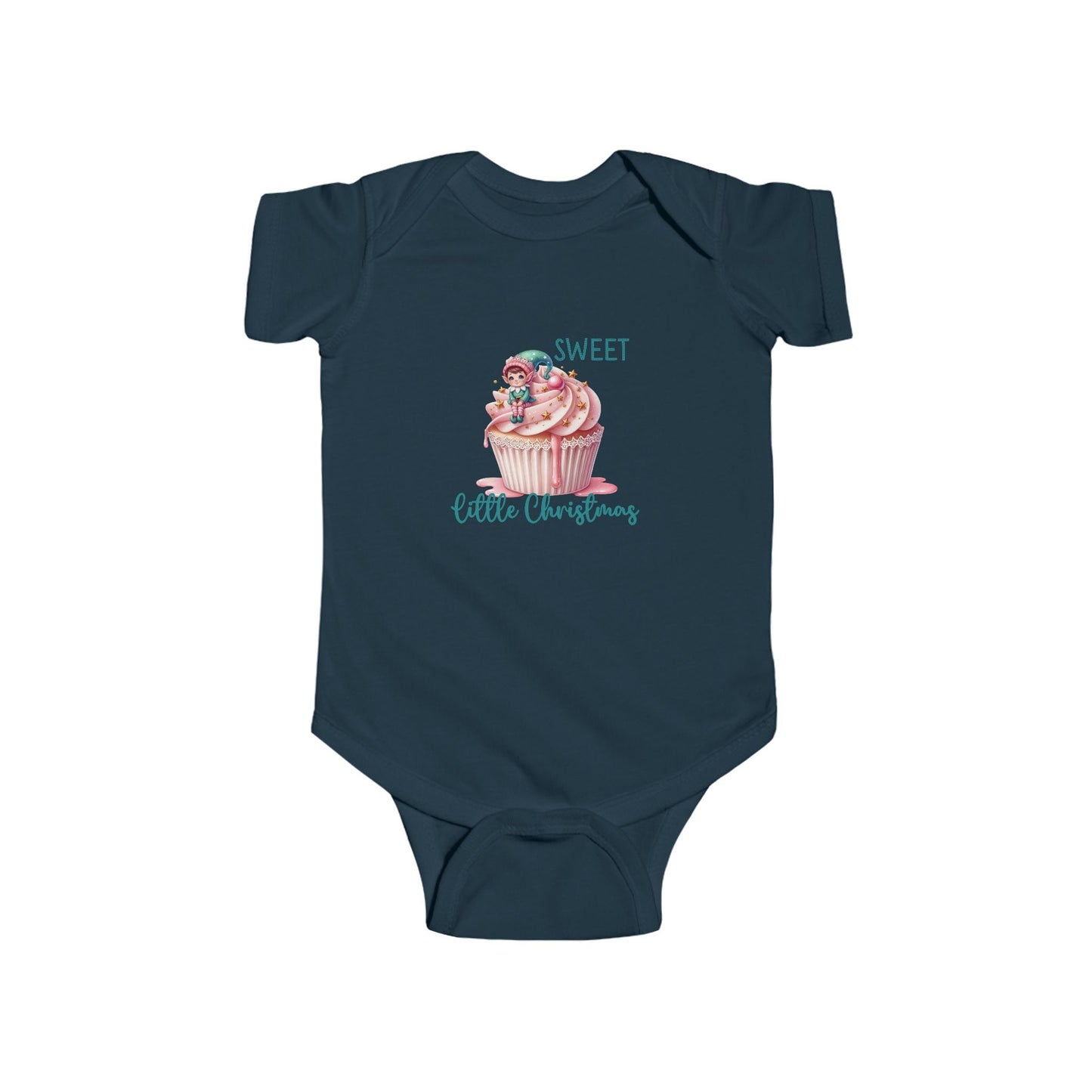 Sweet Little Christmas Infant Short Sleeve Onesie