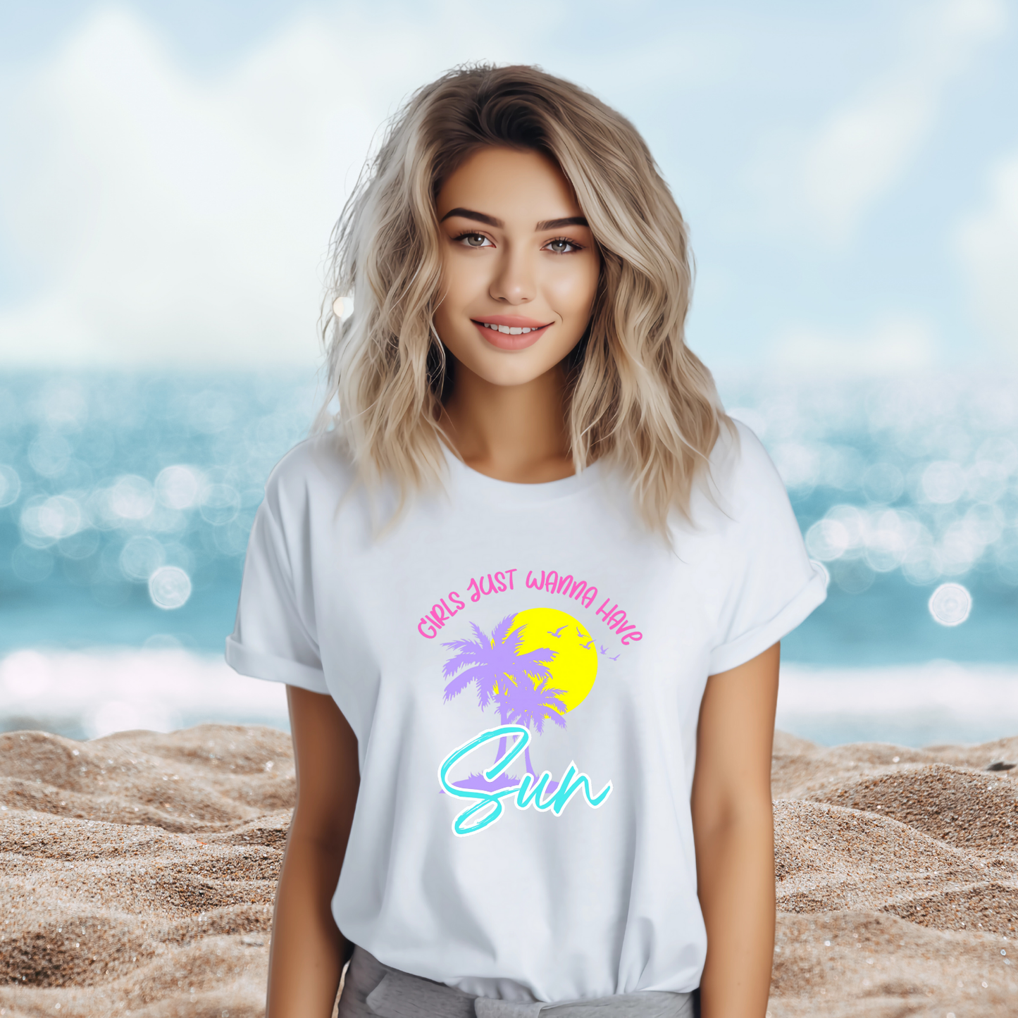 Girls Just Wanna Have Sun T-Shirt