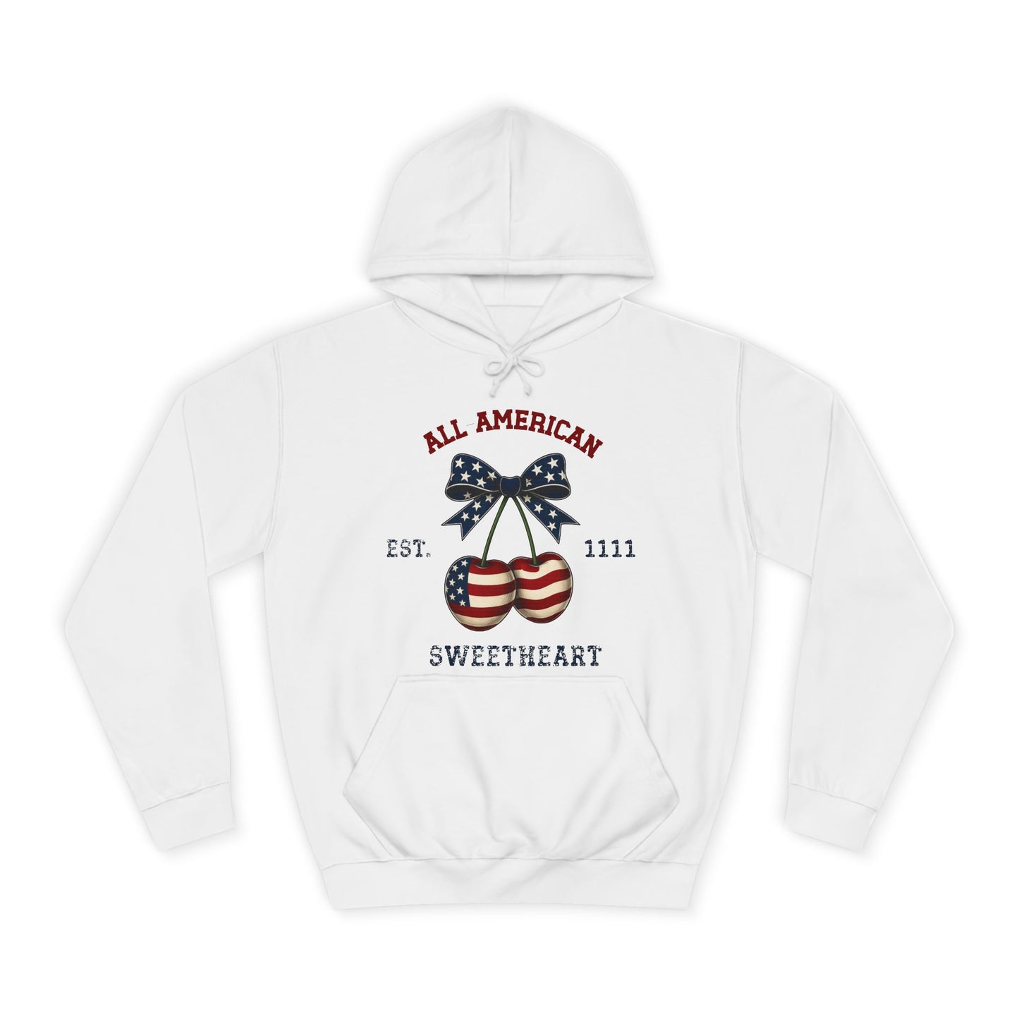 All-American Sweetheart Pullover Hoodie