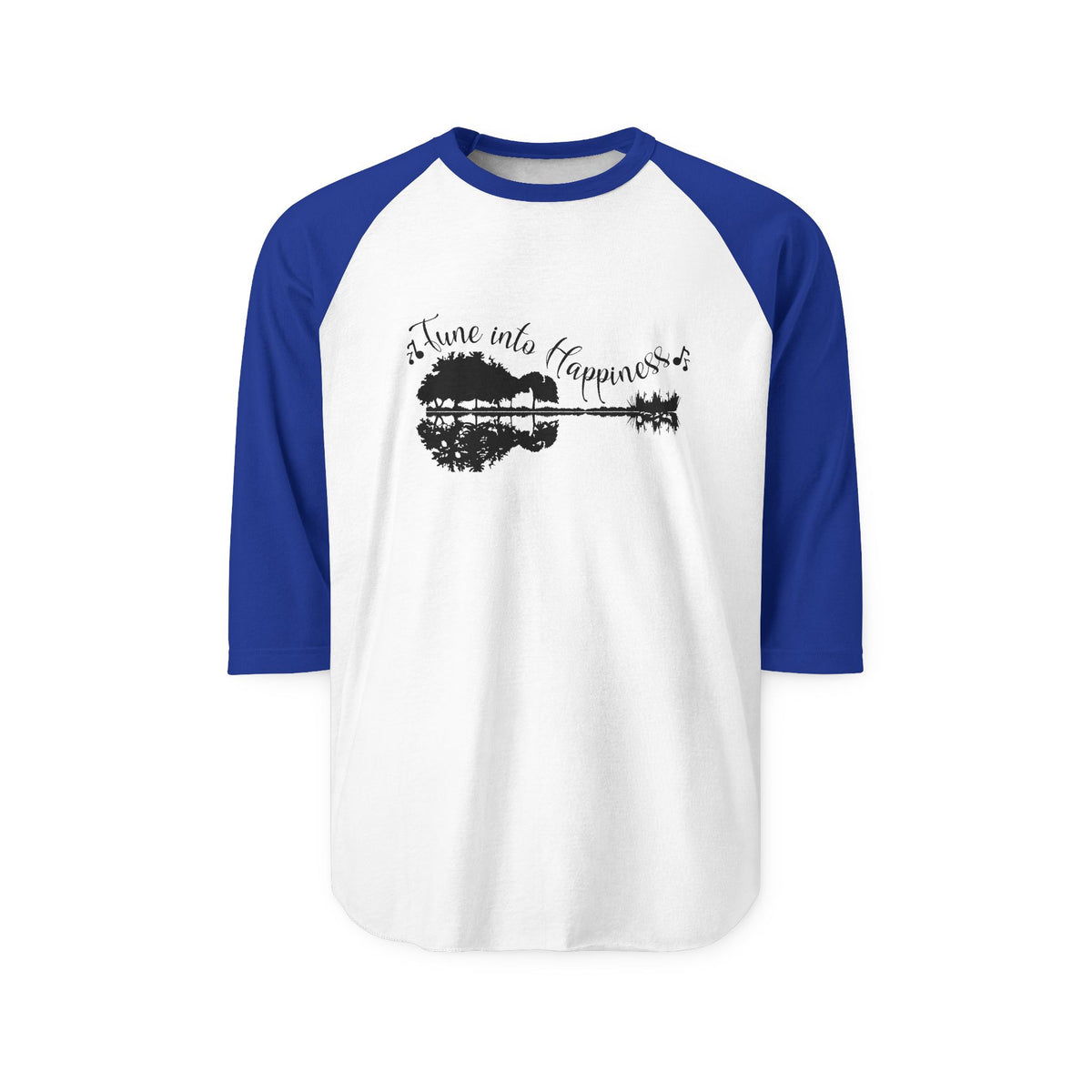 Tune Into Happiness Baseball Tee