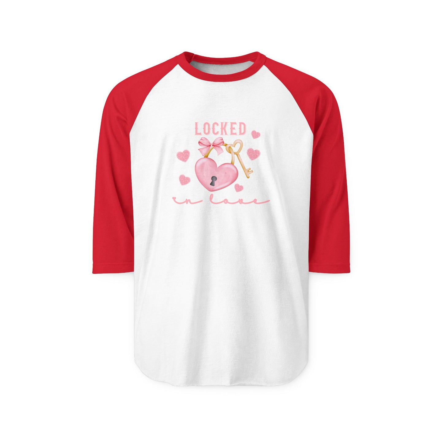 Locked in Love Baseball Tee