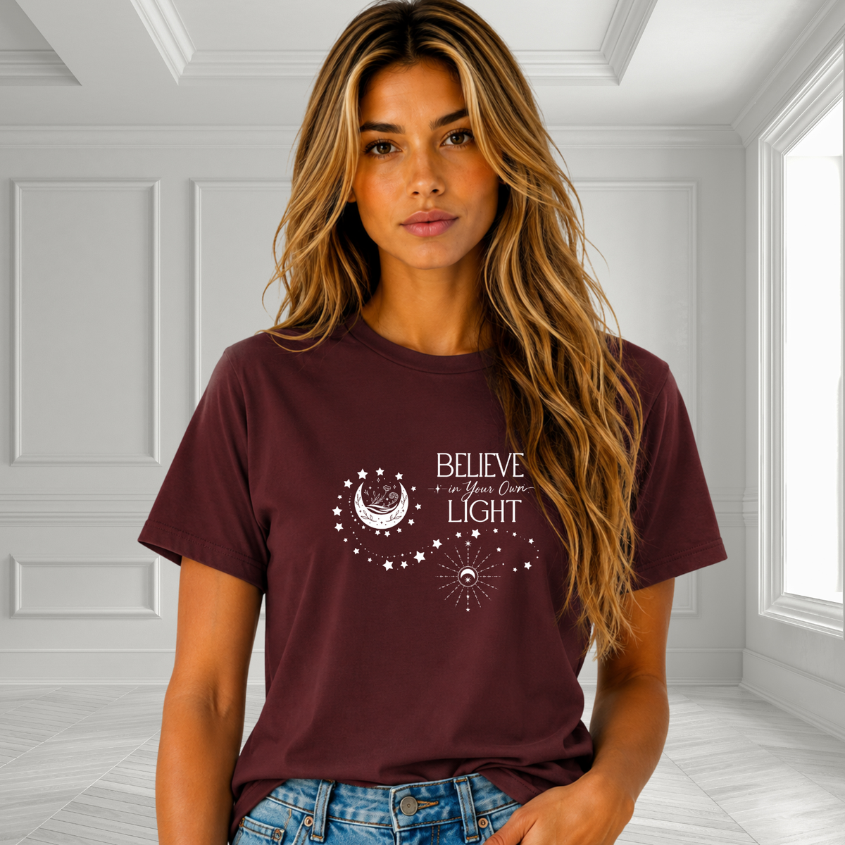 Believe In Your Own Light T‑Shirt