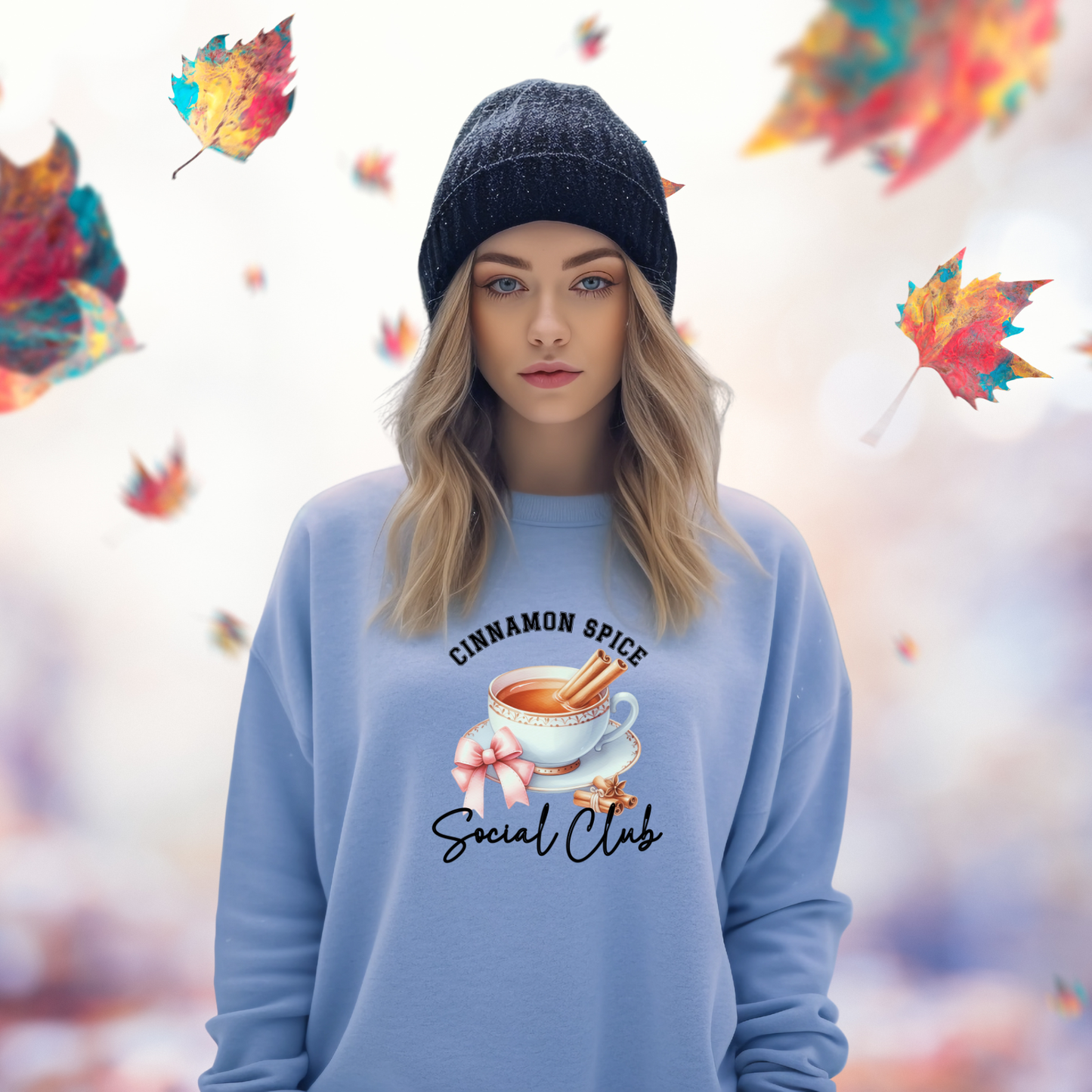Cinnamon Spice Social Club Crewneck Sweatshirt