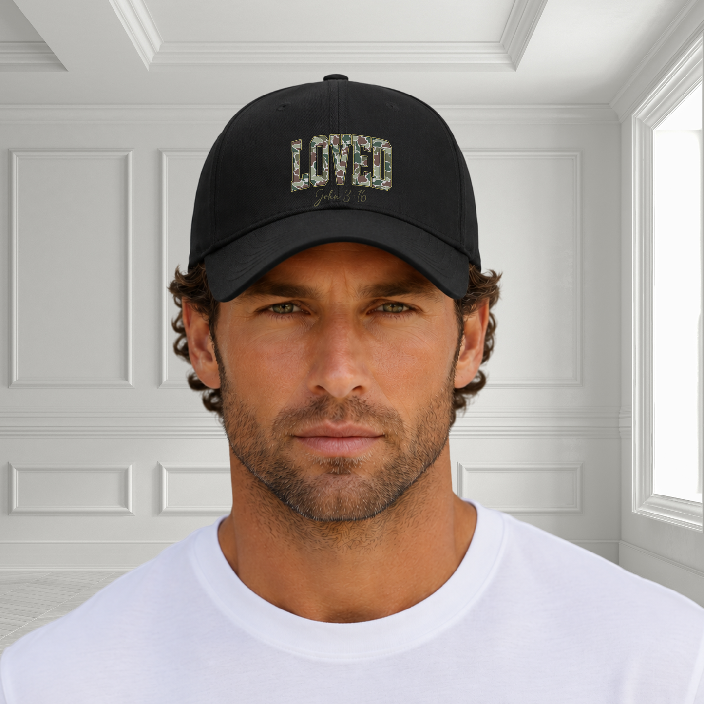 Loved John 3:16 Baseball Hat