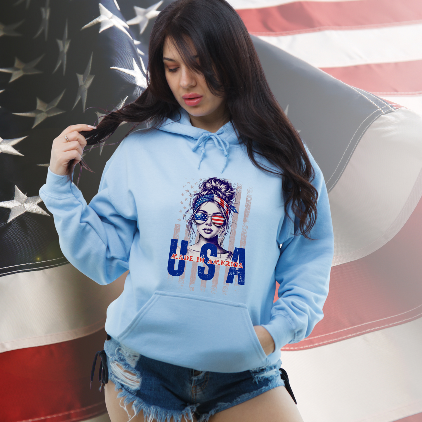 Made In America Pullover Hoodie