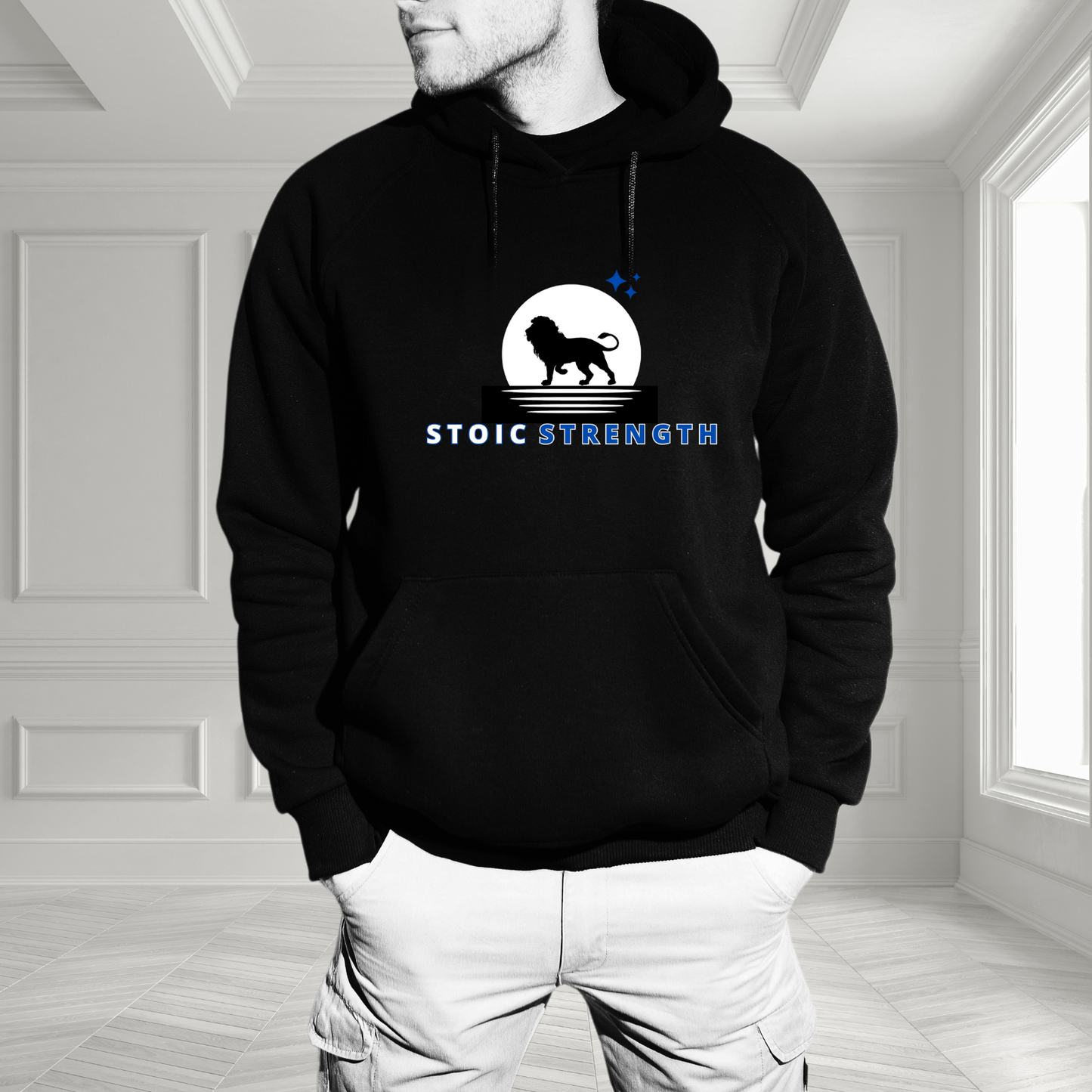 Stoic Strength Pullover Hoodie