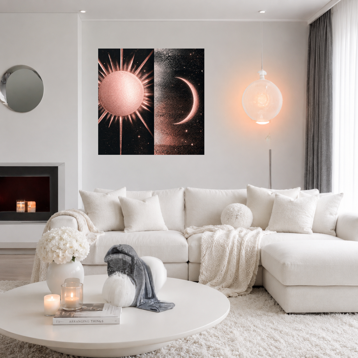 Radiant Duality Canvas Wall Art