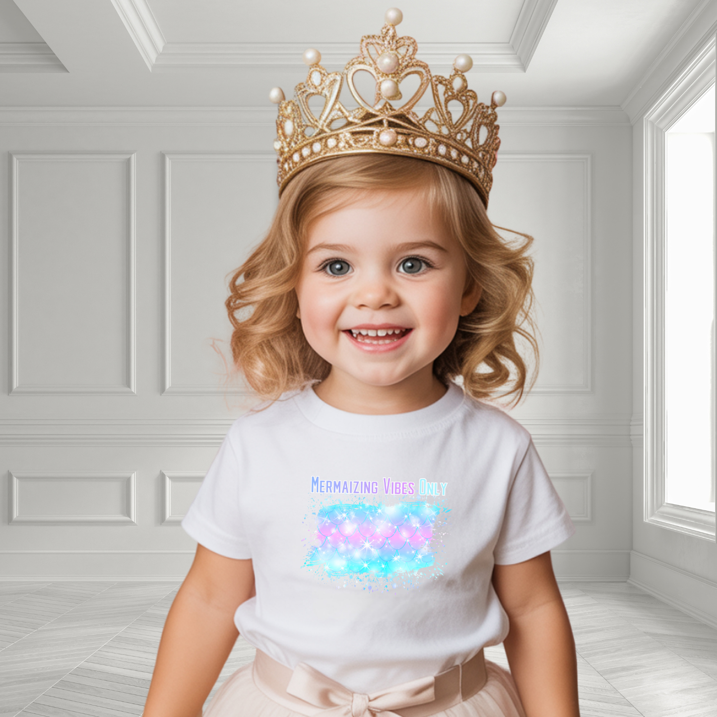 Mermaizing Vibes Only Toddler T-Shirt