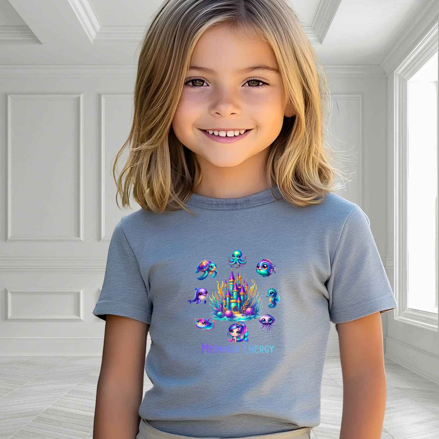 Mermaid Energy Kid's T-Shirt