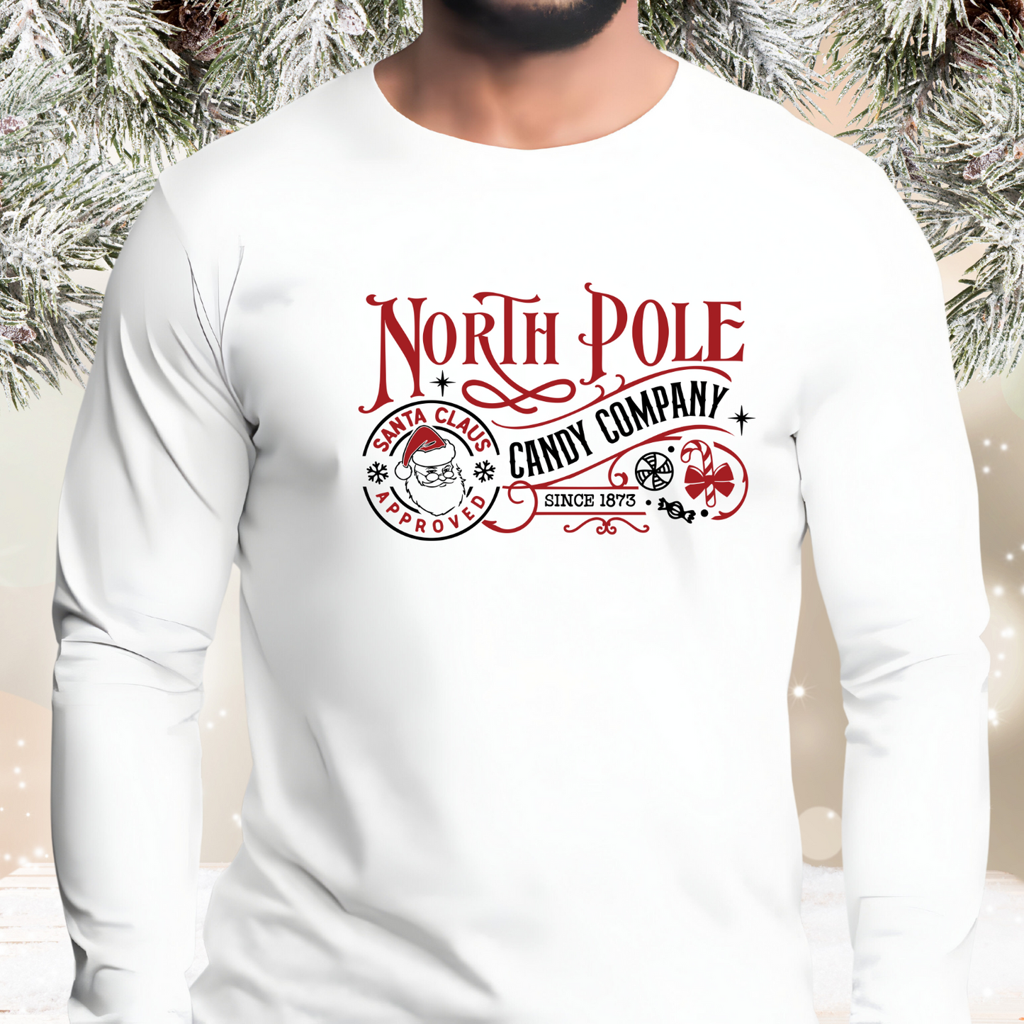 North Pole Candy Company Long Sleeve Tee