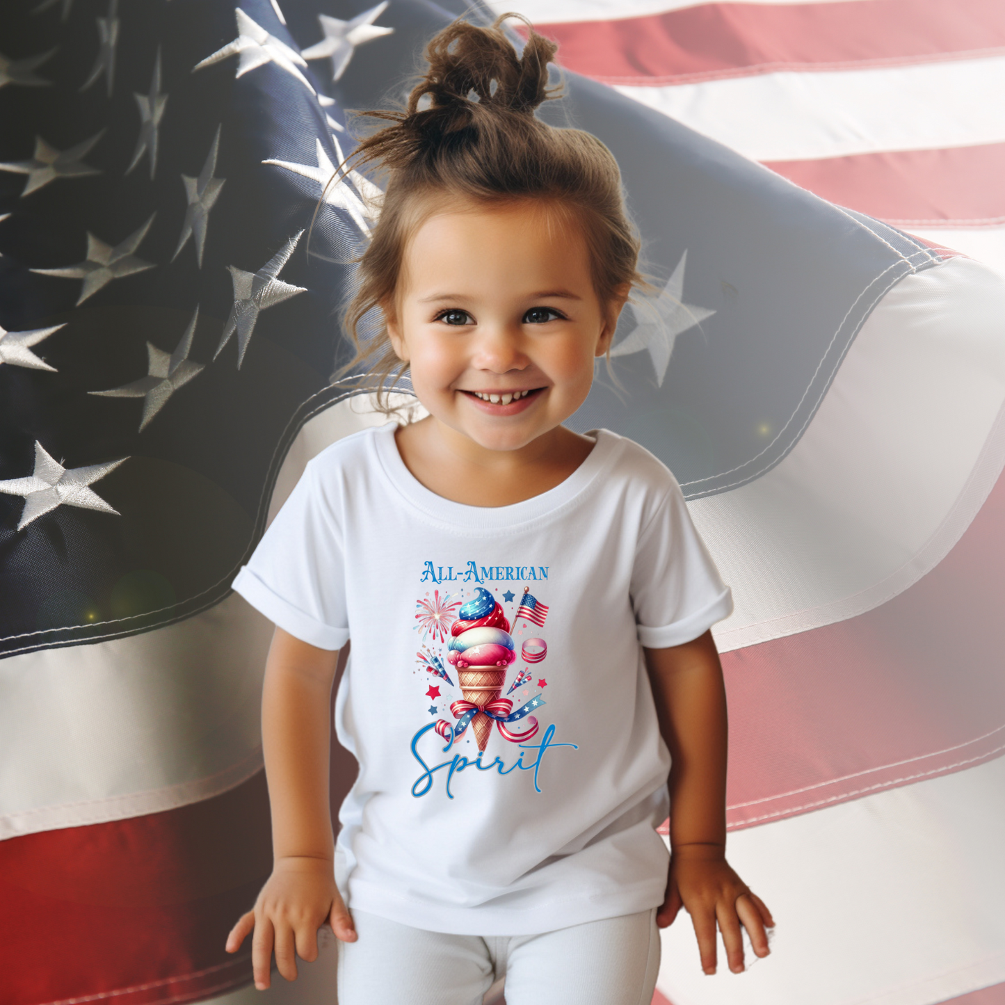 All-American Spirit Toddler T-Shirt