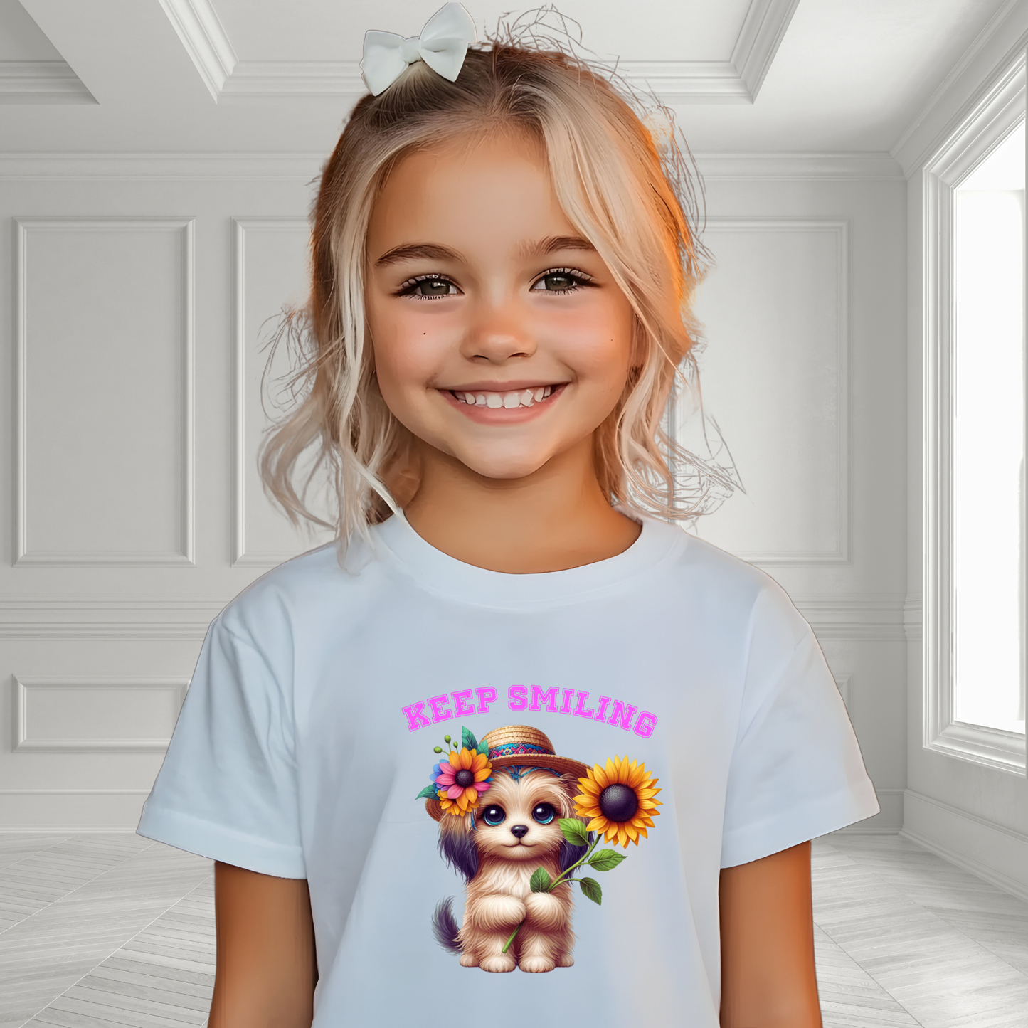 Keep Smiling Kid's T-Shirt