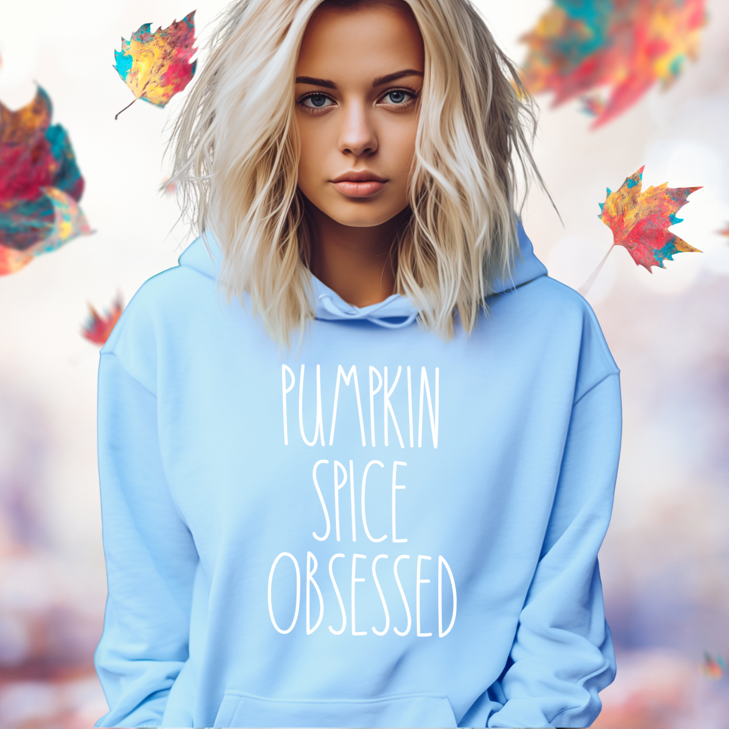 Pumpkin Spice Obsessed Pullover Hoodie