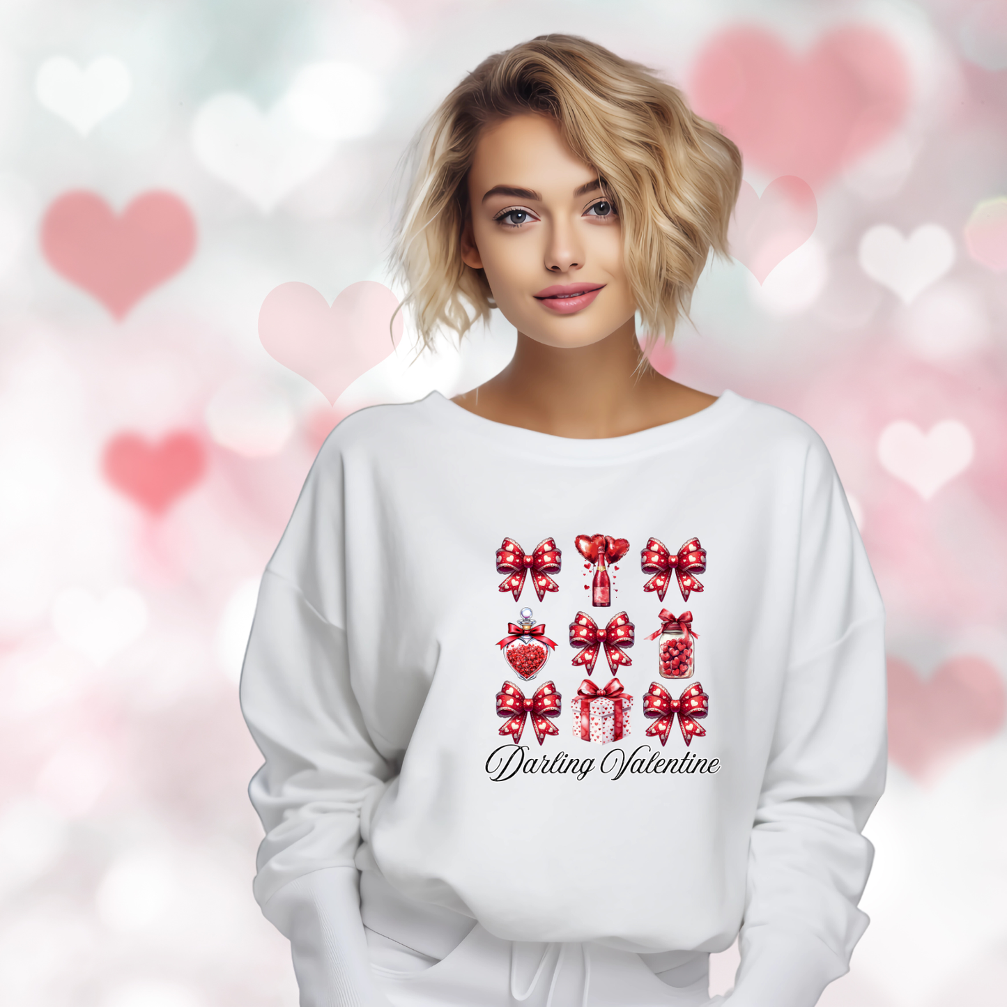 Darling Valentine Crewneck Sweatshirt