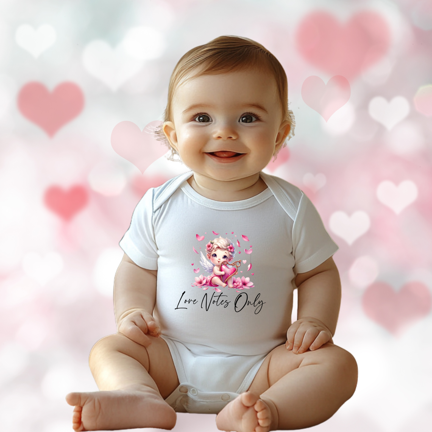 Love Notes Only Infant Short Sleeve Onesie