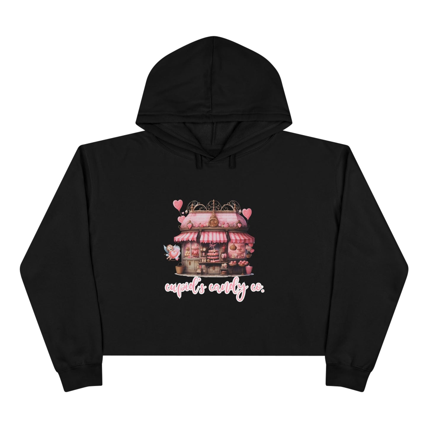 Cupid’s Candy Co. Crop Hoodie