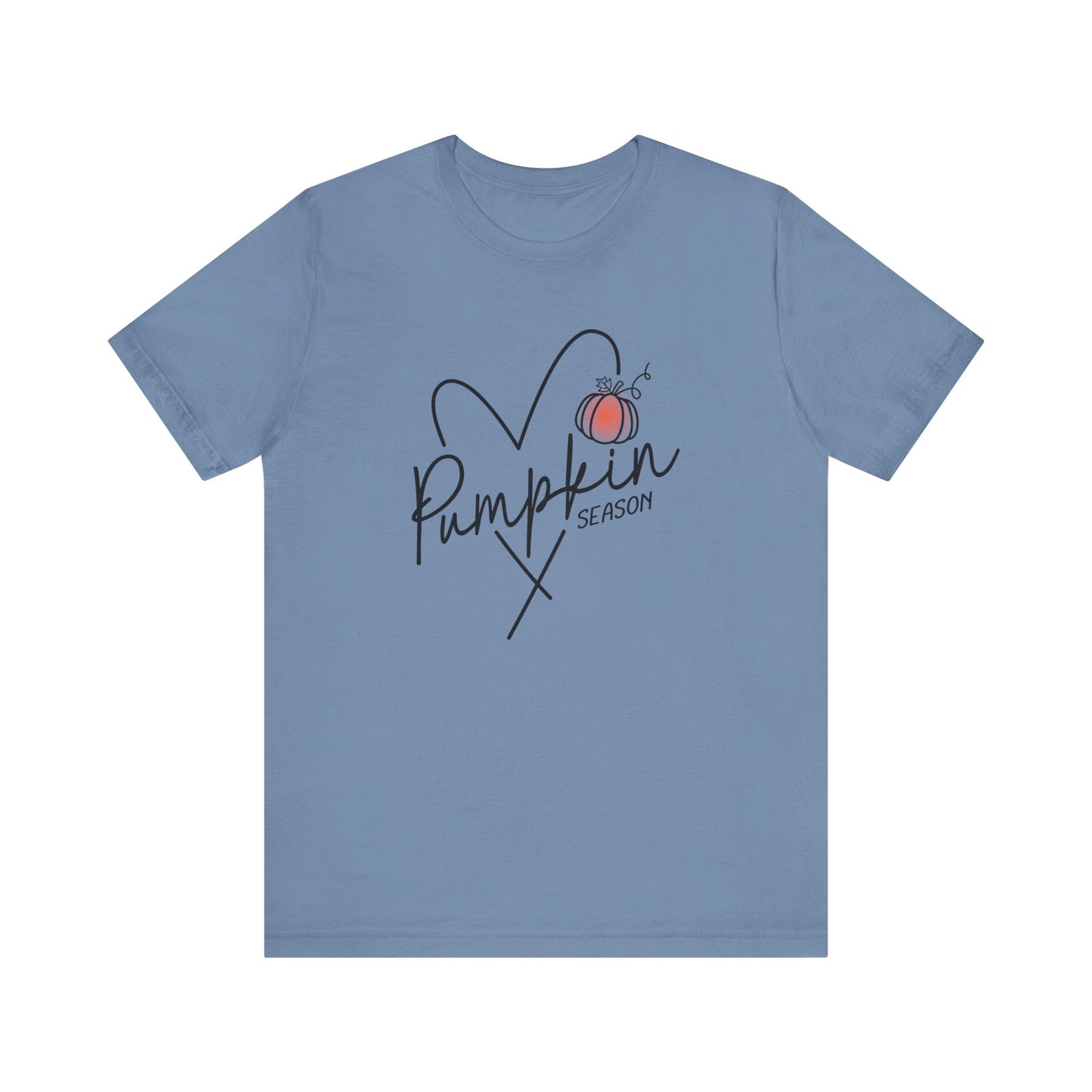 Pumpkin Season Heart T-Shirt