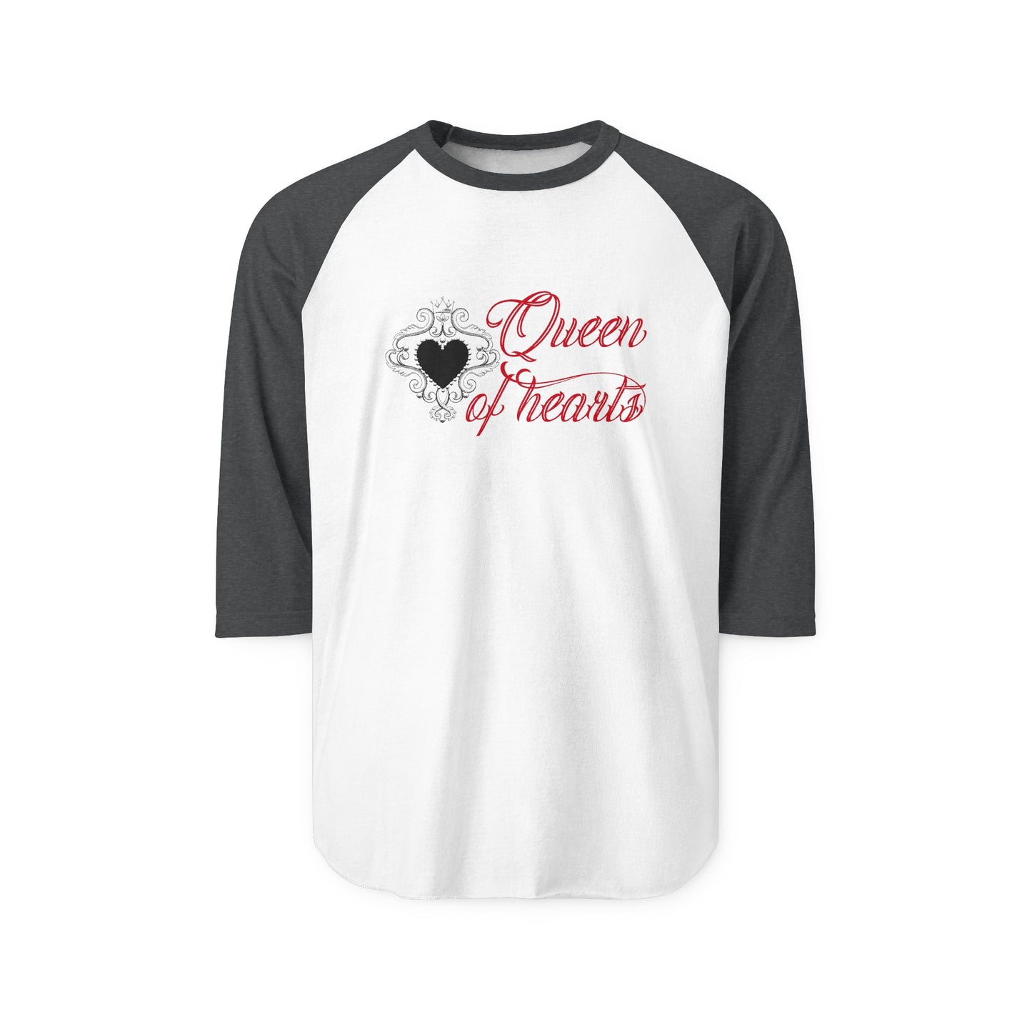 Queen Of Hearts Baseball Tee