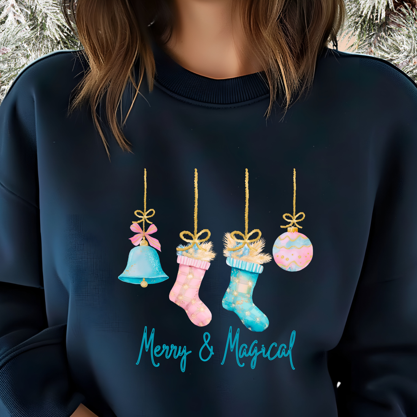 Merry And Magical Crewneck Sweatshirt