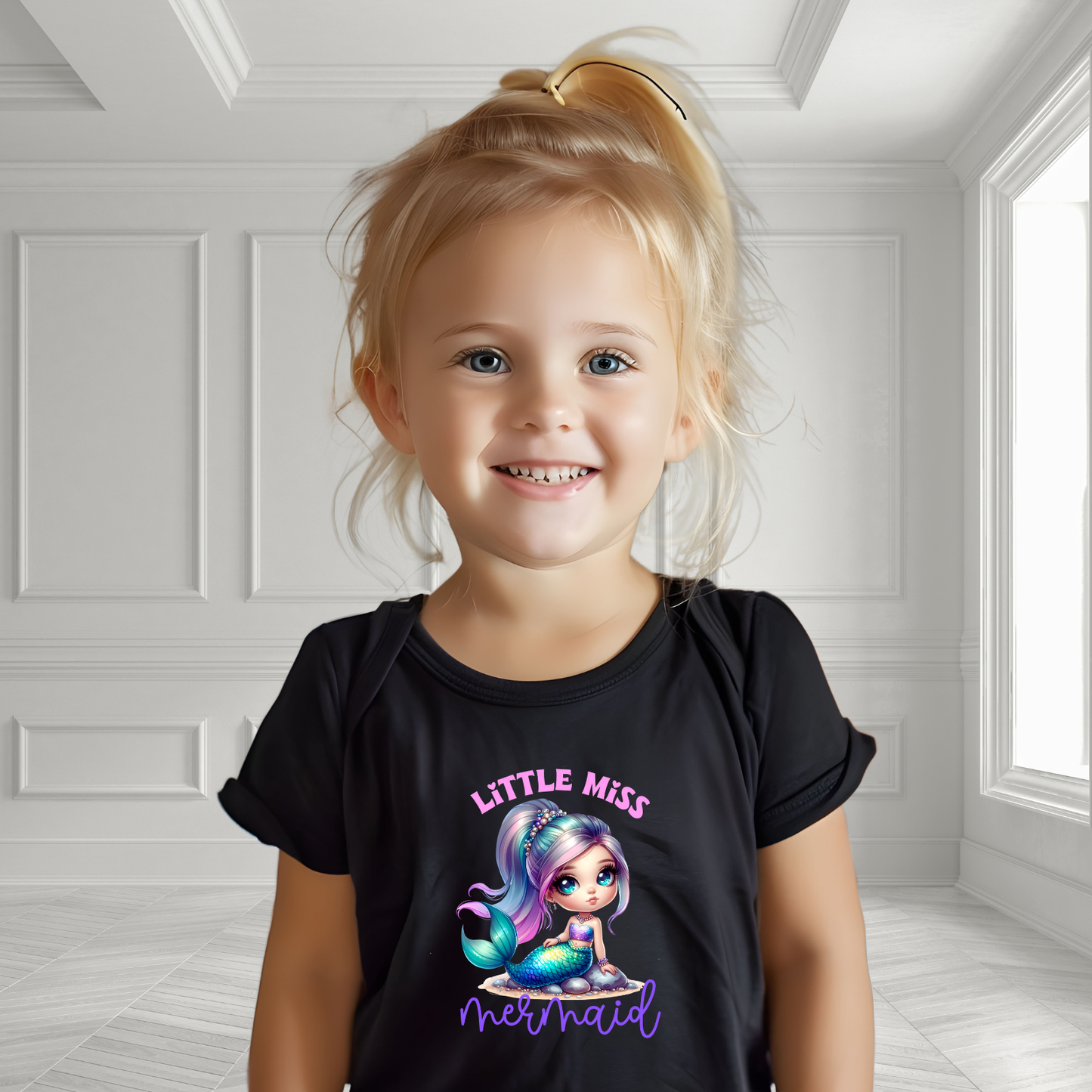 Little Miss Mermaid Toddler T-Shirt