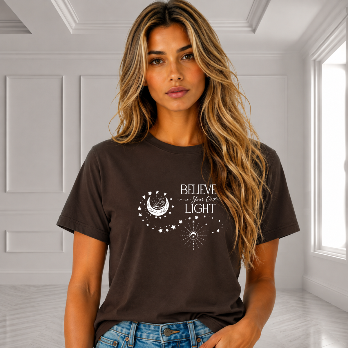 Believe In Your Own Light T‑Shirt
