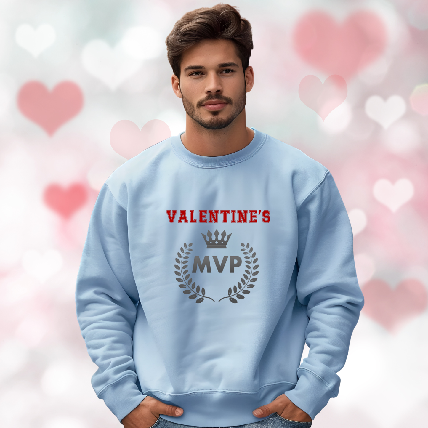 Valentine's MVP Crewneck Sweatshirt