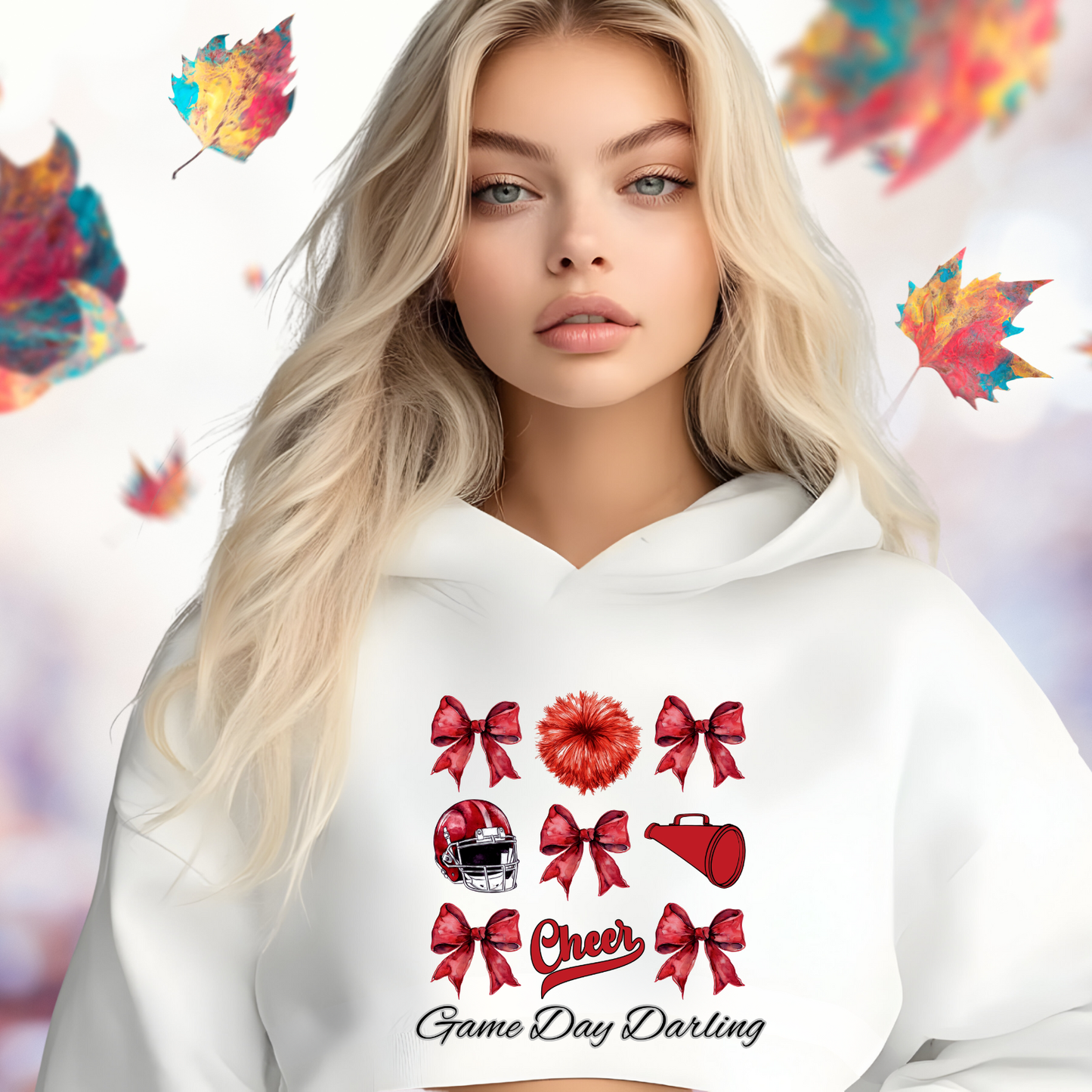 Game Day Darling Crop Hoodie