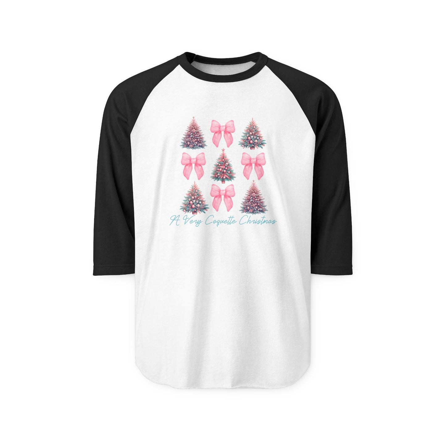 A Very Coquette Christmas Baseball Tee