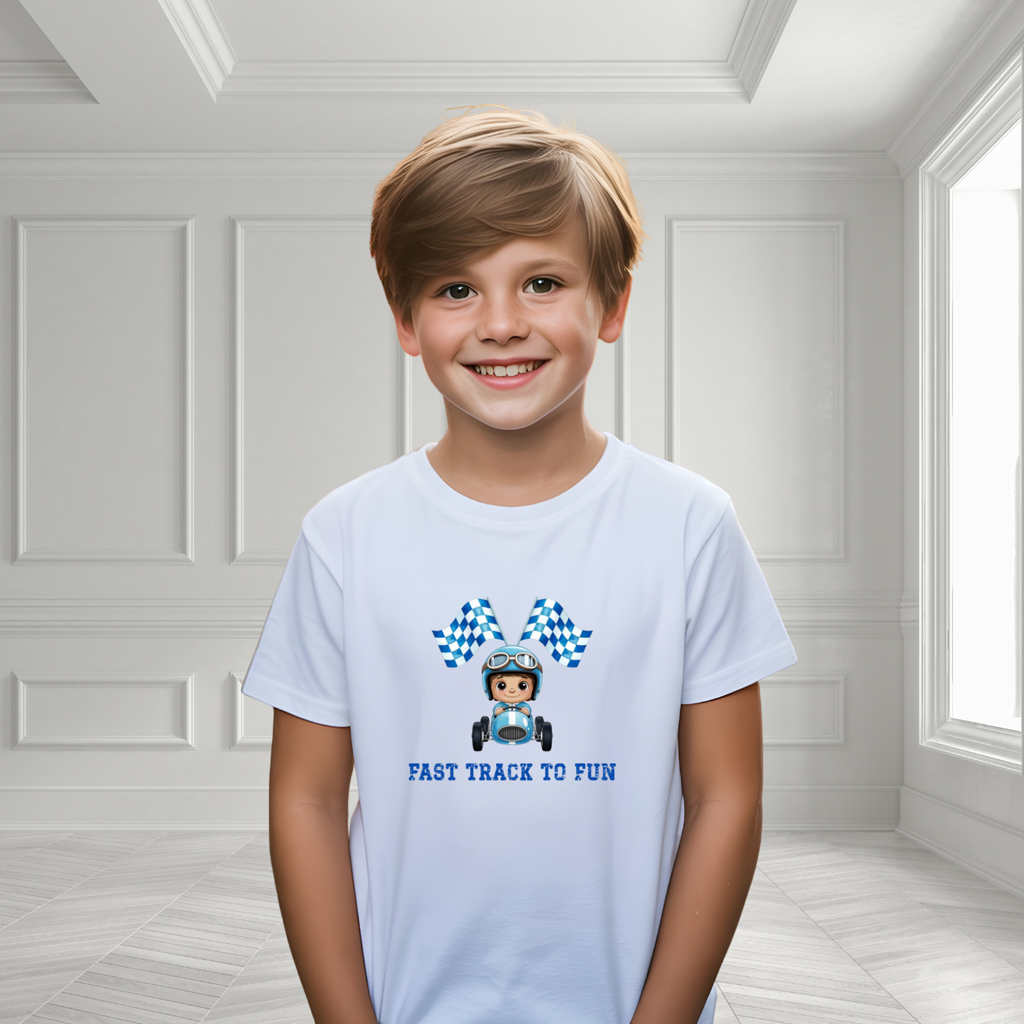 Fast Track To Fun Kid’s T-Shirt