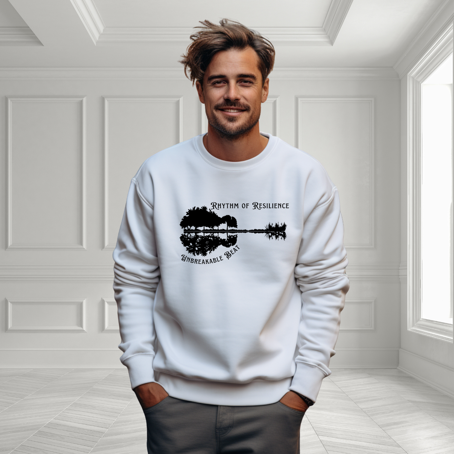 Rhythm Of Resilience Crewneck Sweatshirt