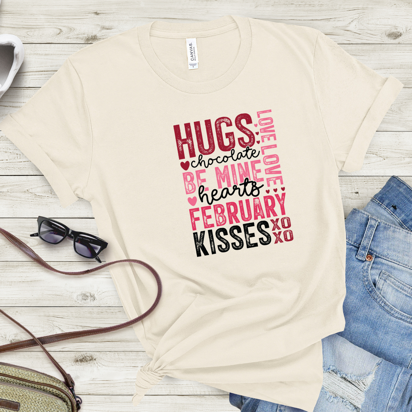 Valentine Typography T‑Shirt