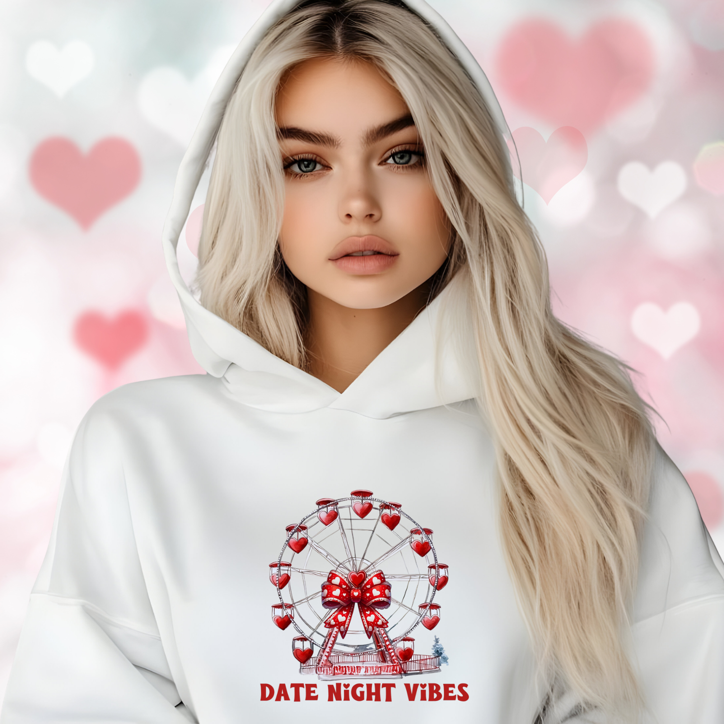 Date Night Vibes Crop Hoodie