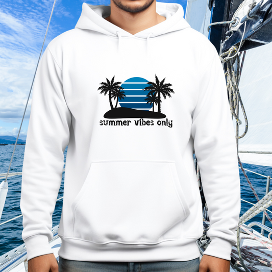 Summer Vibes Only Pullover Hoodie